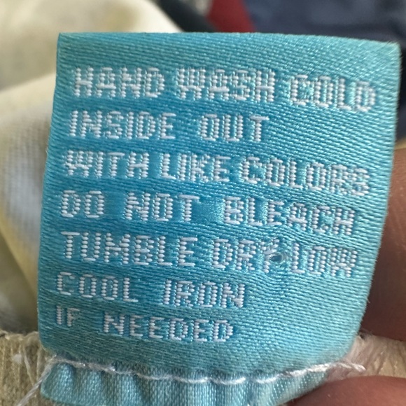 J. McLaughlin Women’s Navy Blue and White 3/4 Sleeve Button Down Top. Medium - Picture 8 of 9